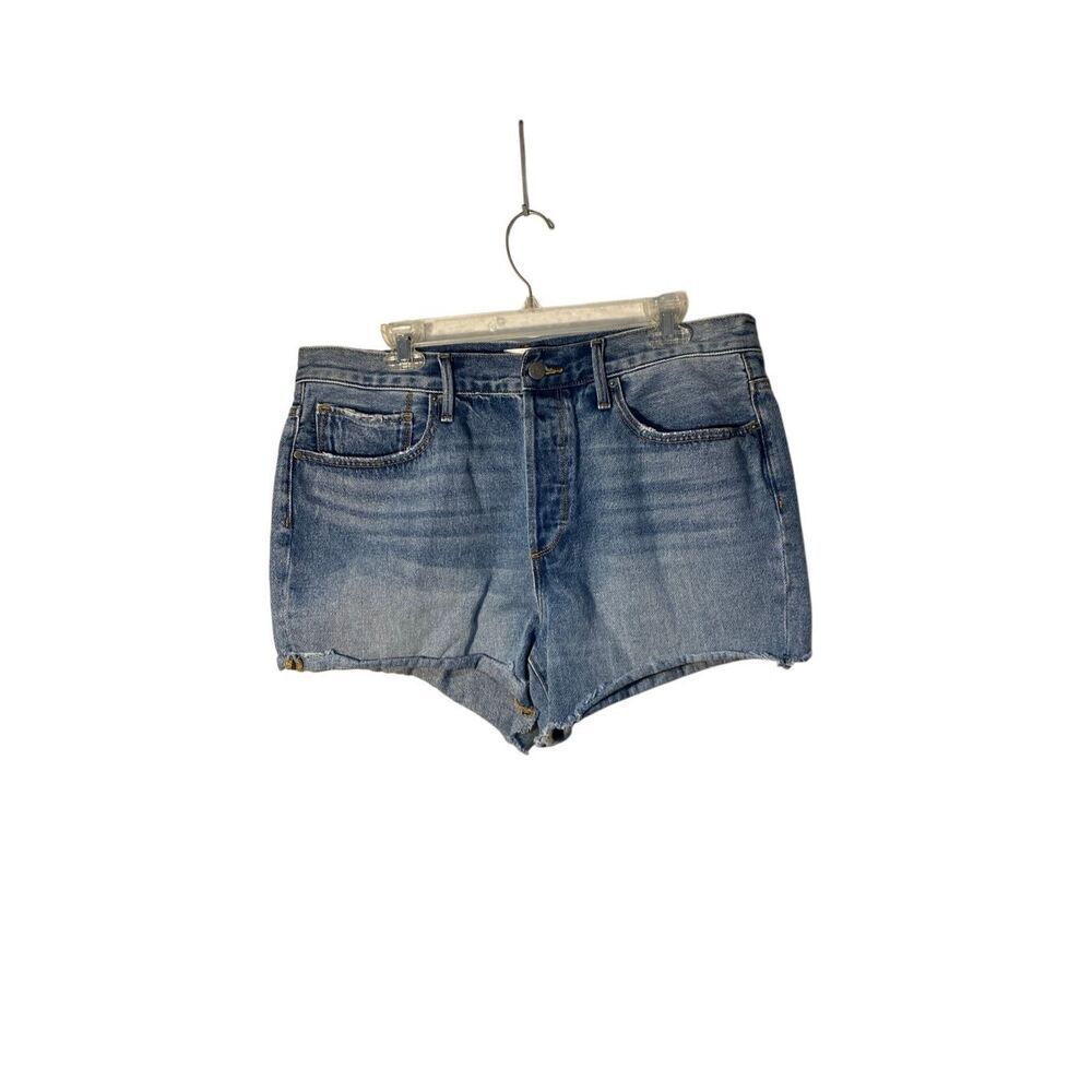 driftwood women’s Goldie denim cut off shorts waist 32 inches
